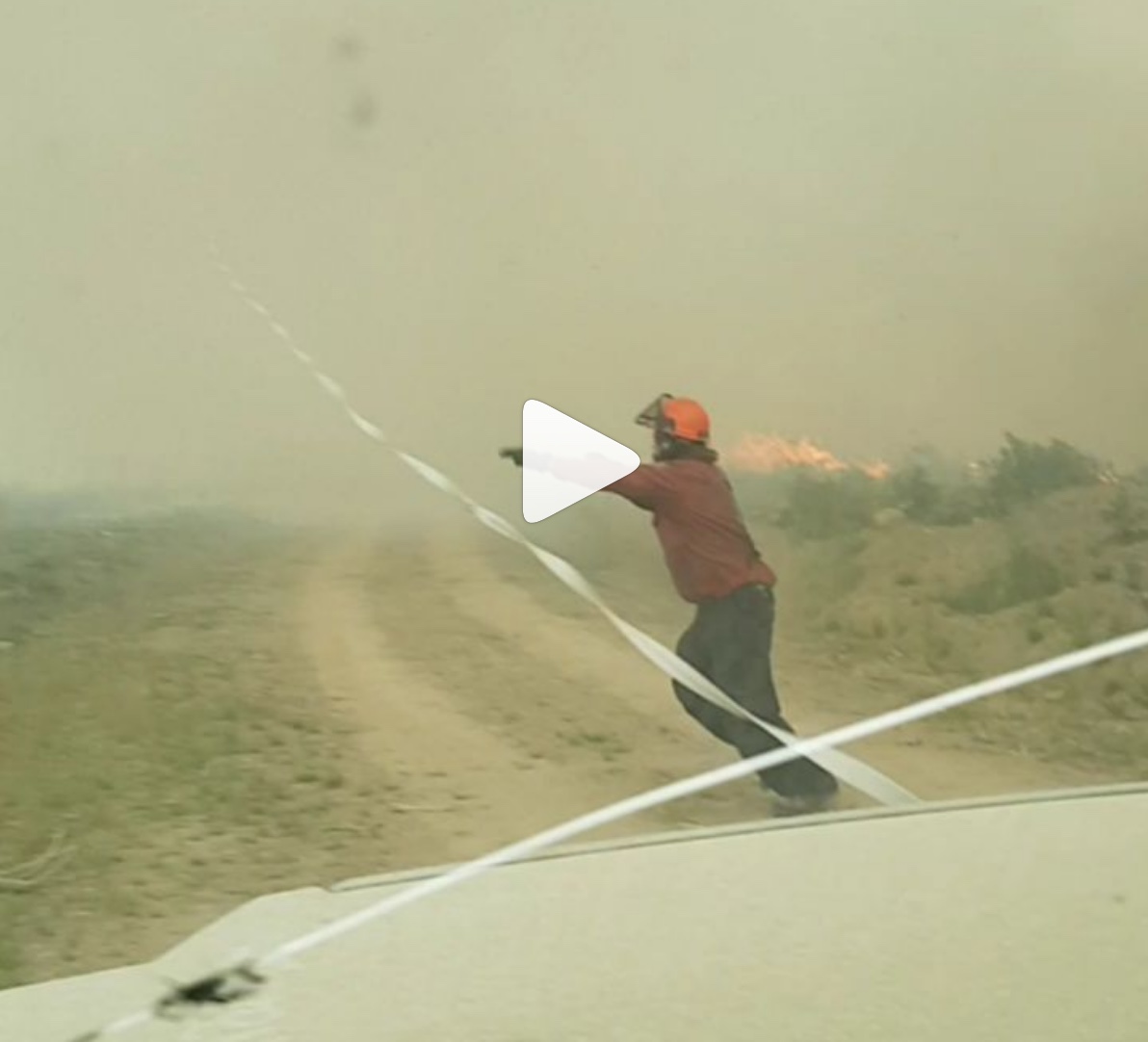 Fire Tornado screen shot of instagram video