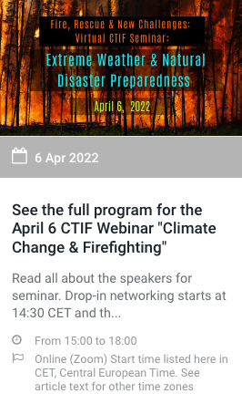 Screenshot of the CTIF Webinar in April 2022
