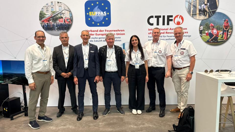 The CTIF stand at Interschutz 2026. 