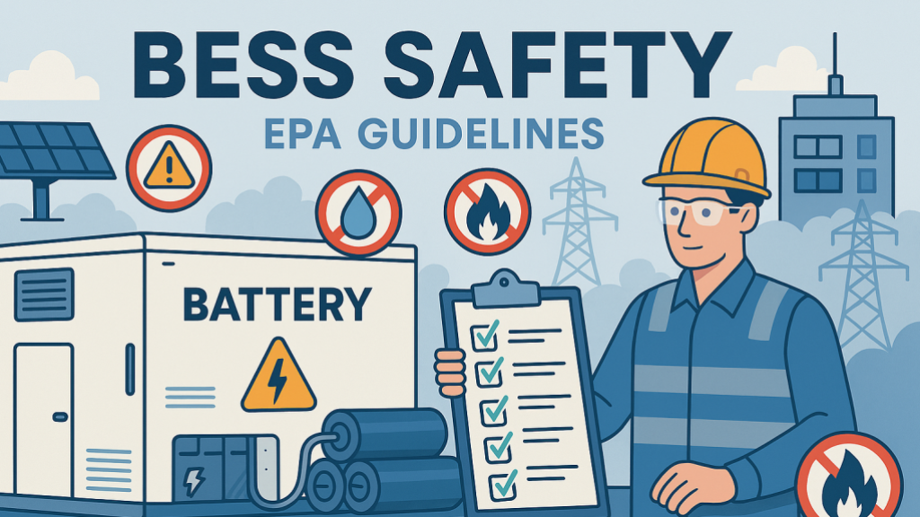 EPA BESS guidelines. From an idea by Bjorn Ulfsson / CTIF, executed by MS Copilot.