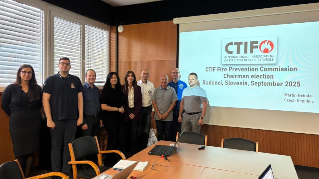 The Fire Prevention Commission Meeting in Slovenia, 2026.