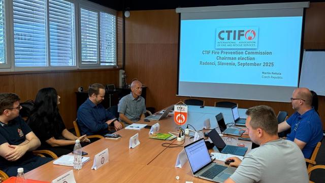 The Fire Prevention Commission Meeting in Slovenia, 2026.