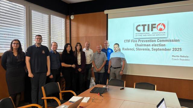 The Fire Prevention Commission Meeting in Slovenia, 2026.