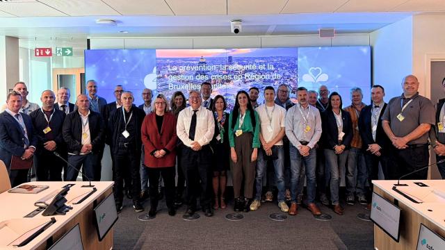 The CTIF Forest Fire Commission meeting in Brussels in April 2026. 