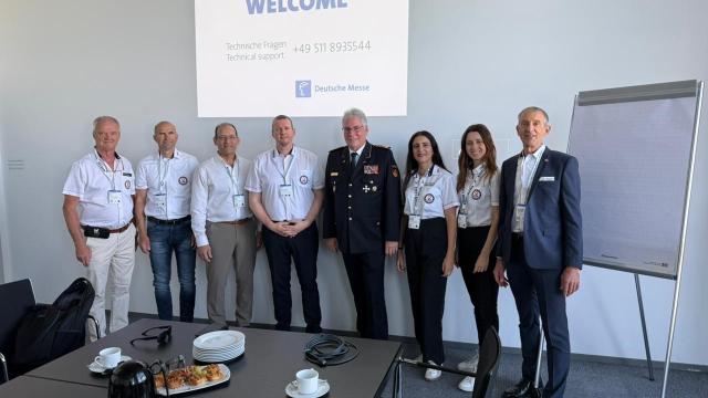 The CTIF Executive Committee at Interschutz 2026. 