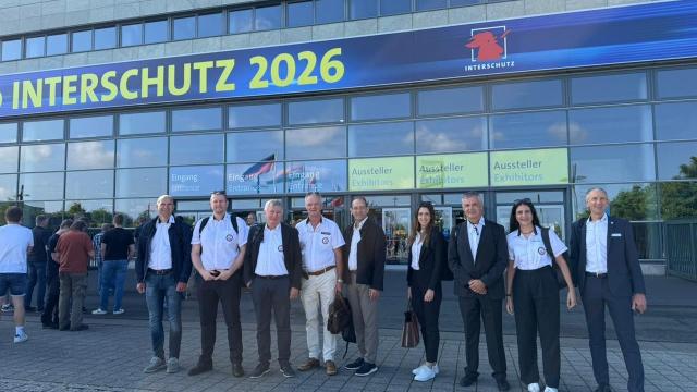 The CTIF Executive Committee at Interschutz 2026. 