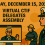 Extraordinary Online Virtual Assembly 2025. Illustration executed by MS CoPilot, from an  idea by Bjorn Ulfsson / CTIF. 