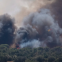 A wildfire near Girona in Catalonia, north-eastern Spain/ Photo: Social media